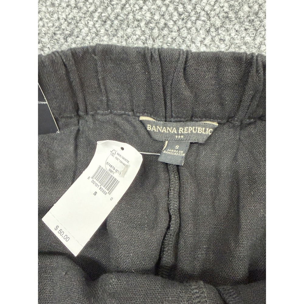 Lot of 2~Banana Republic Womens Small Linen Rayon Blend High Rise Pull-On Shorts - Picture 9 of 13